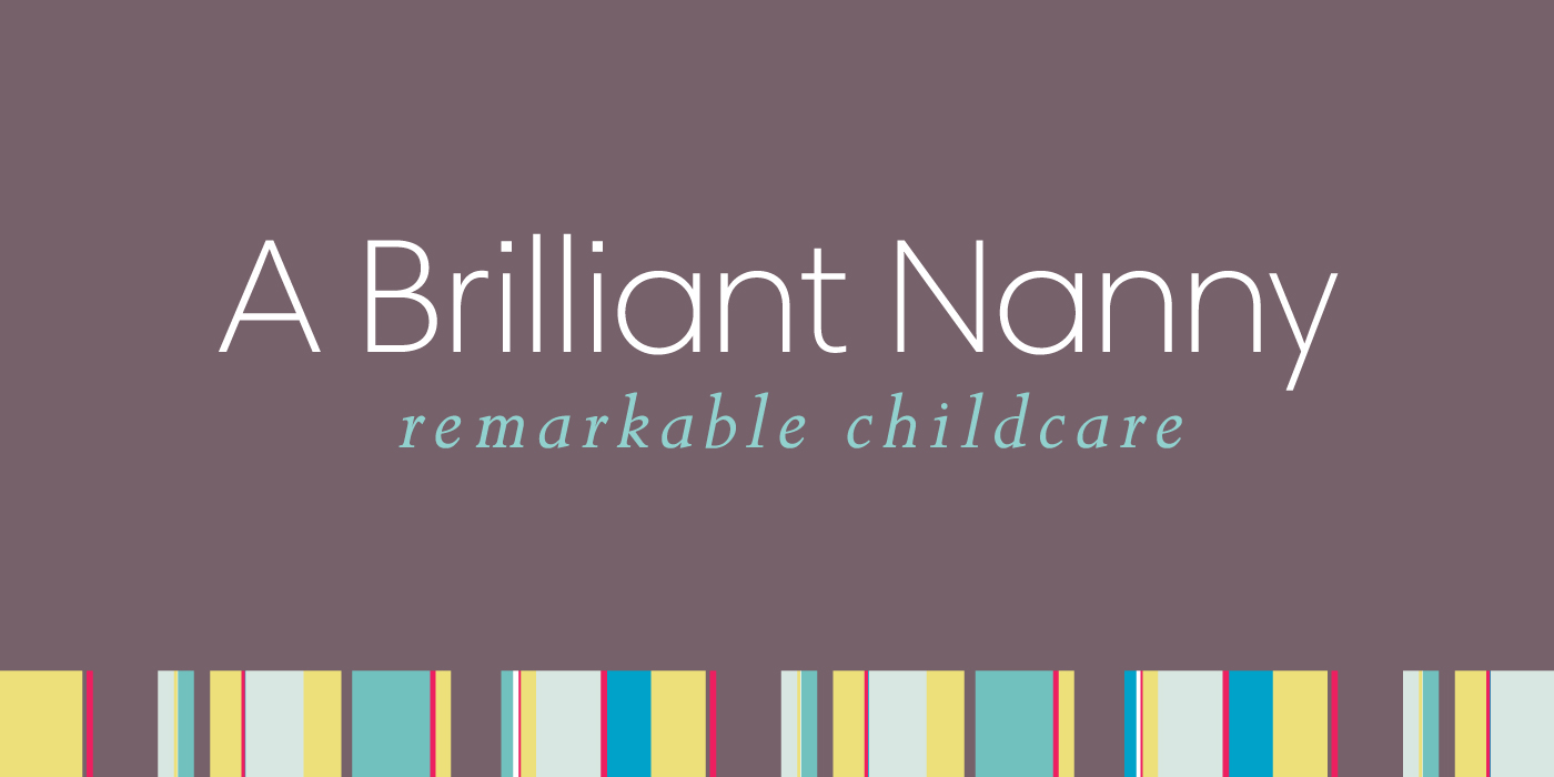 A Brilliant Nanny logo identity