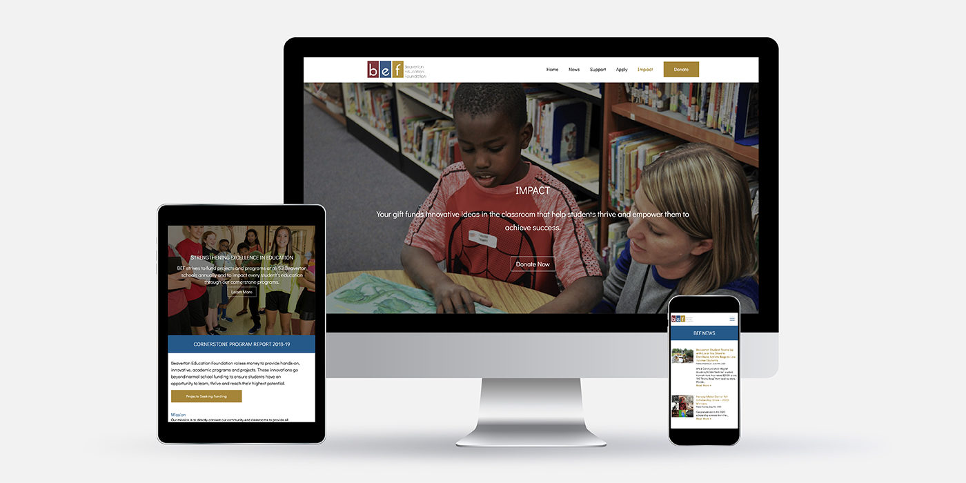 Beaverton Education Foundation website