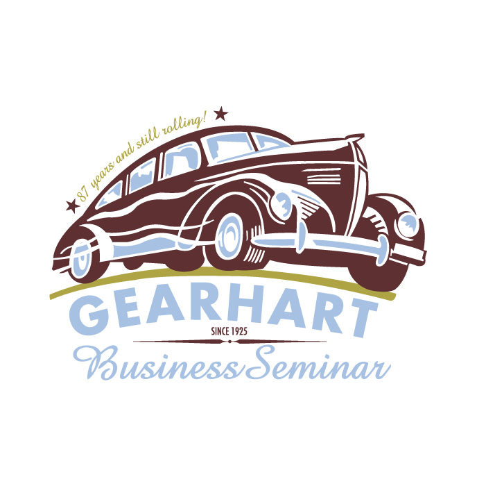 Oregon Automobile Dealers Association Gearhart Business Seminar logo identity