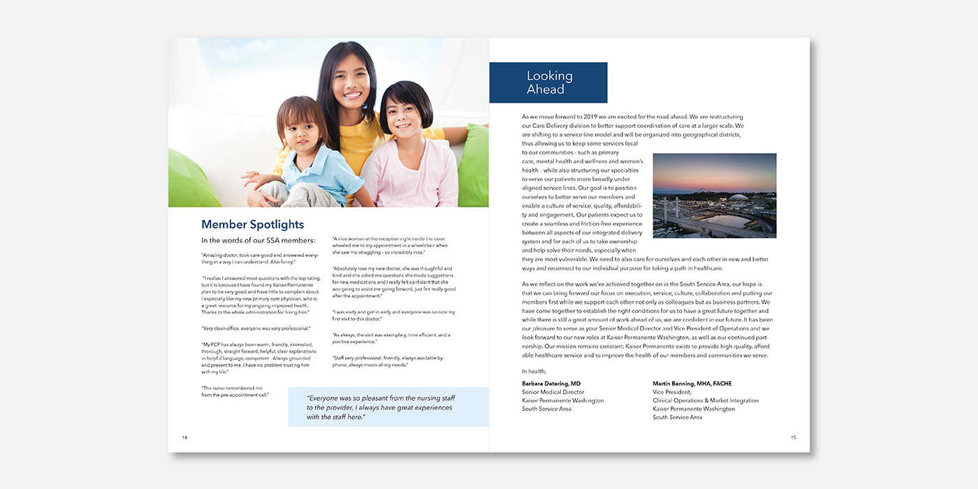 Kaiser Permanente Annual Report