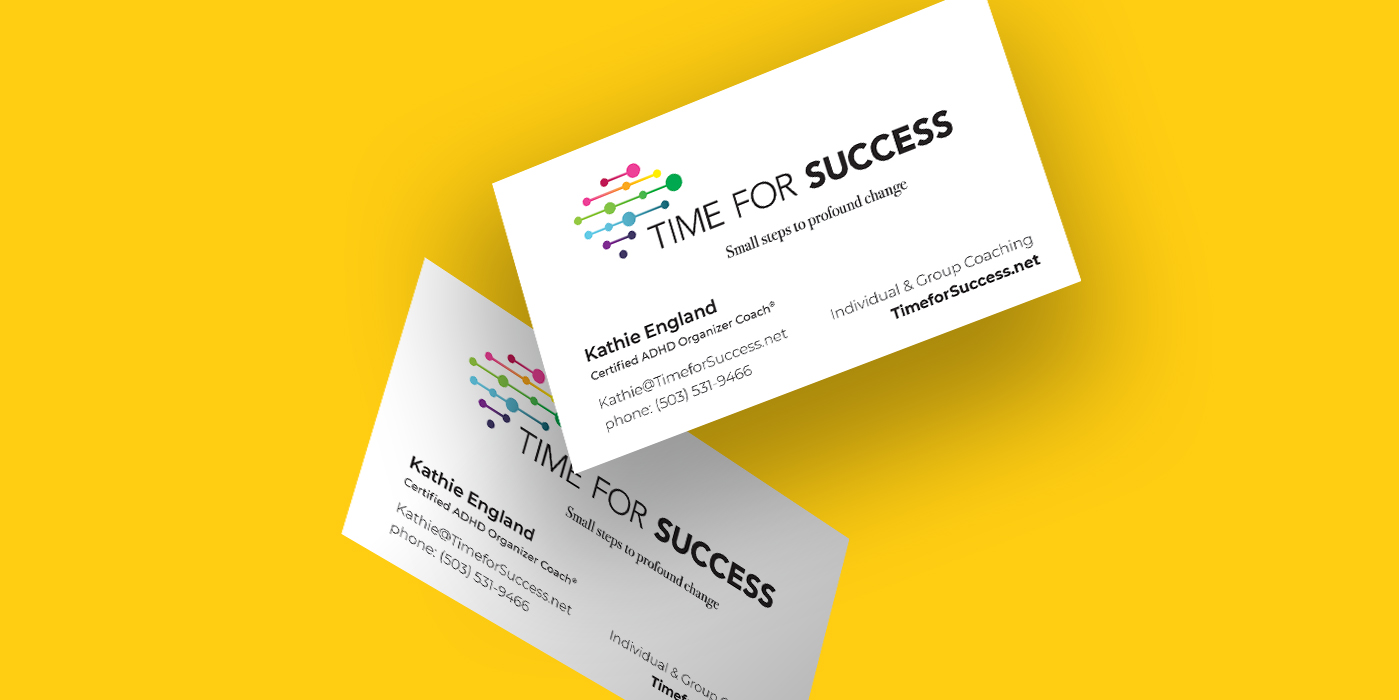 Time for Success business card